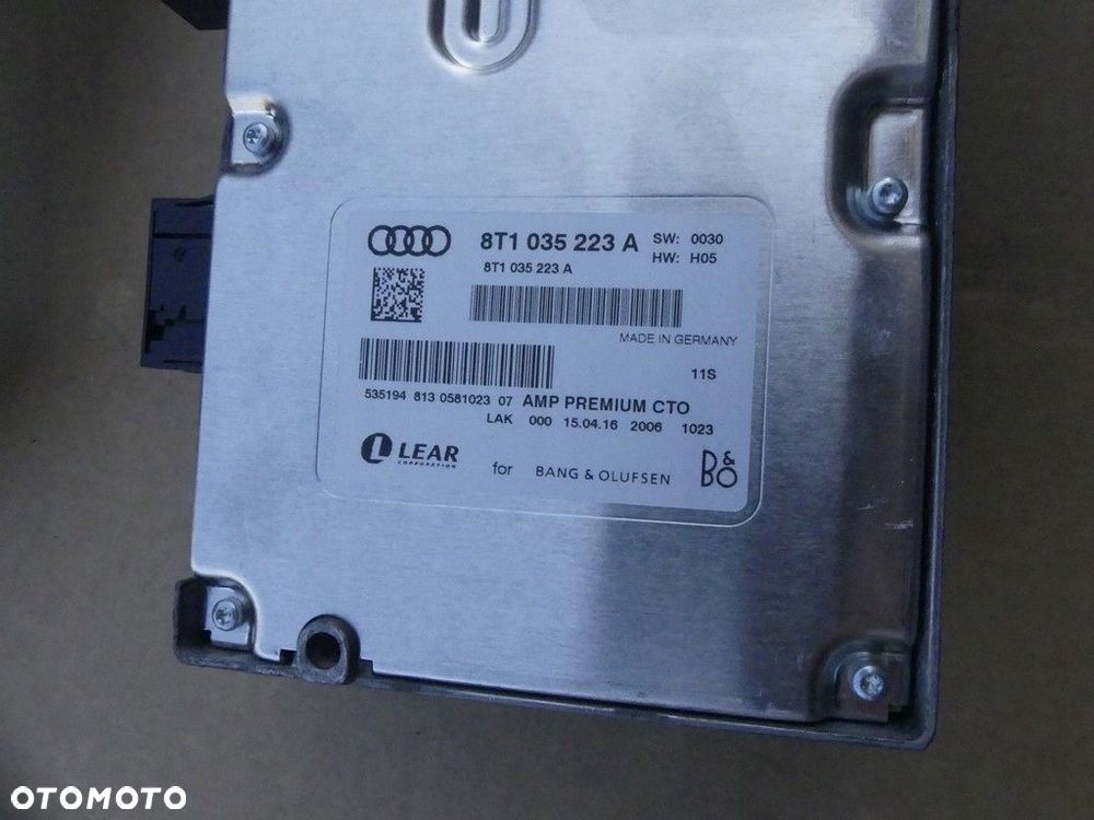 dw audi a5 wzmacniacz bang olufsen 8t1035223a - 3