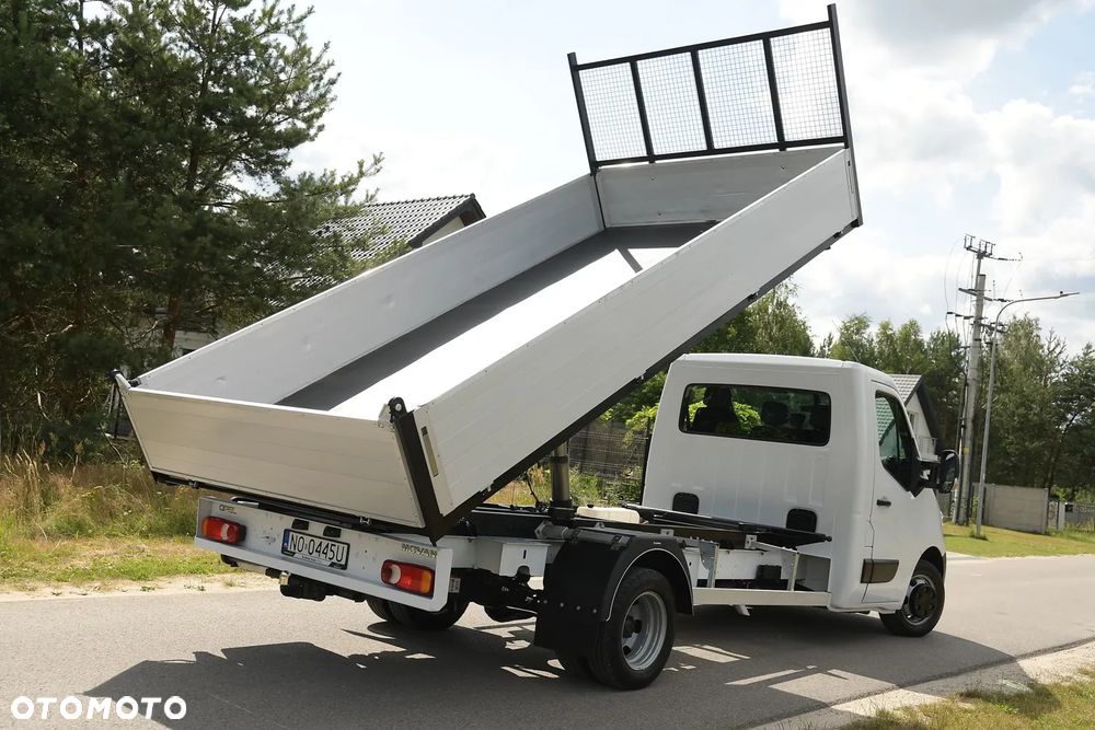 Renault MASTER BLIŹNIAK 165KM * WYWROTKA 3 STRONNA 4,44m* Salon PL - 37