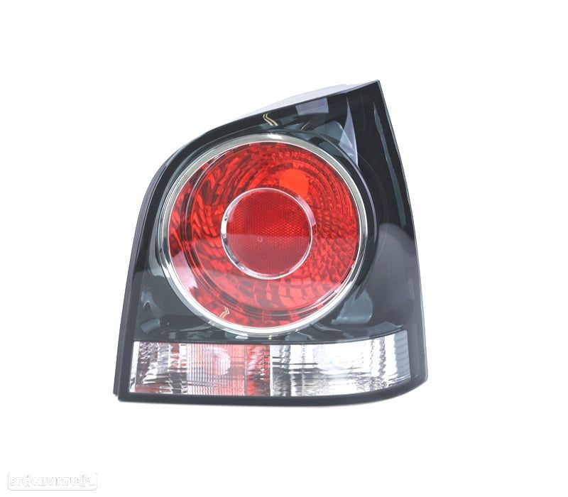 FAROLIN DIR VOLKSWAGEN VW POLO 05-09 FUNDO PRETO - 1