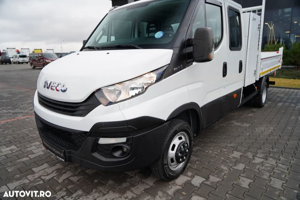 Iveco DAILY 35-140 / BASCULATOR / CU OPȚIUNI - 6 LOCURI / DOUĂ LOCURI / MANUAL / - 14