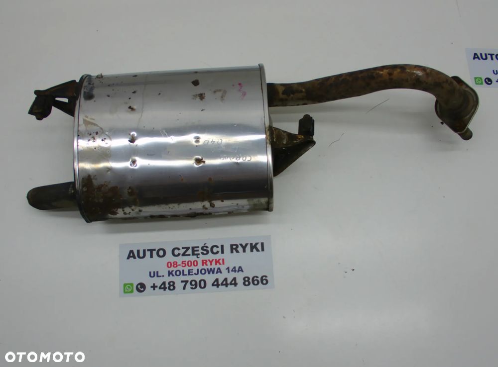 Toyota Corolla Verso D4D Tłumik 2.0D - 2