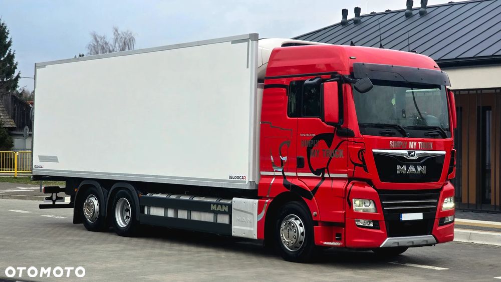 MAN TGX 26.420❗️❗️/ 6x2 / OŚ PODNOSZONA I SKRĘTNA / CHŁODNIA / ZABUDOWA IGLOOCAR 20 PALET / AGREGAT THERMOKING T-1000R / ELEKTRYK / AUTOMAT / 4 RYGLE / SALON POLSKA ❗️ - 13