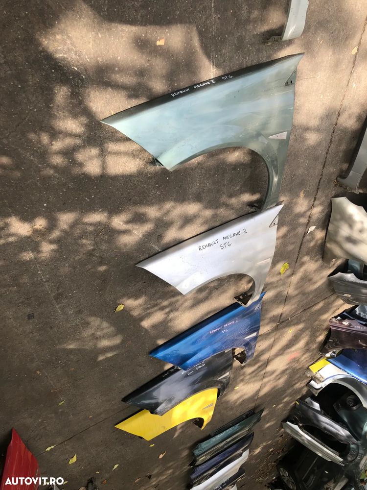 Aripa stanga fata Renault Megane II diverse culori - 5