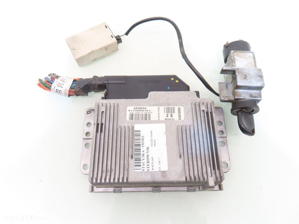 STACYJKA STEROWNIK DAEWOO MATIZ 0.8 K115000010F 96259124 - 1