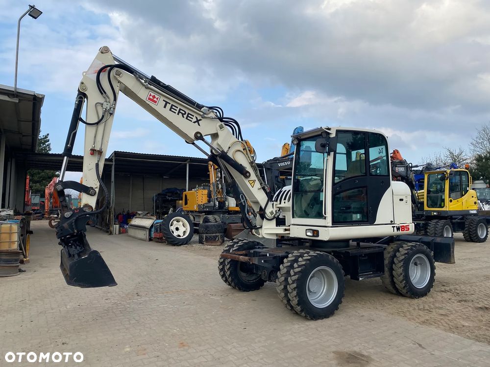 Terex TW85, 5100 MTH, 2 ŁYŻKI, RAMIĘ 3X ŁAMANE, KRÓTKI TYŁ, Z NIEMIEC, - 1