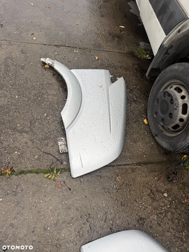 Volkswagen Crafter drzwi boczne tylnie niskie boczne prawe lewe z szybą srebrne srebrny - 5