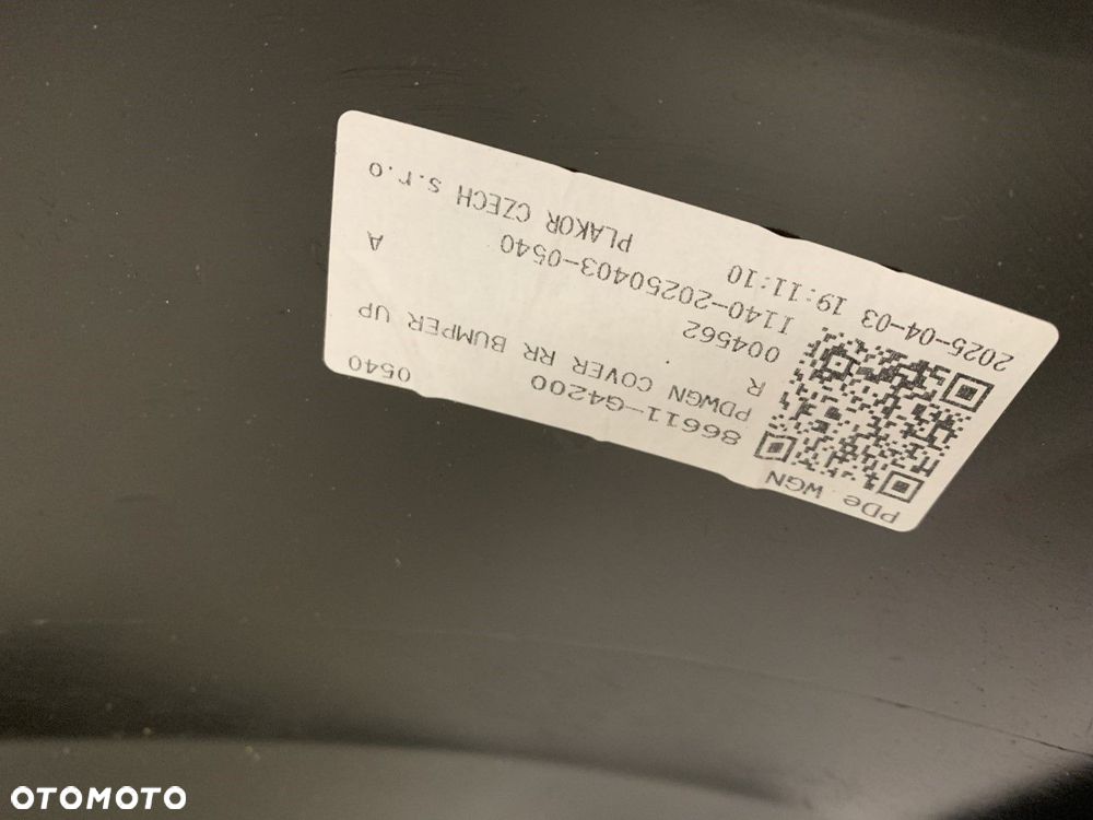NOWY ORYGINALNY ZDERZAK TYLNY TYŁ HYUNDAI I30 WAGON KOMBI III 3 17-25  86611-G4200 - 9