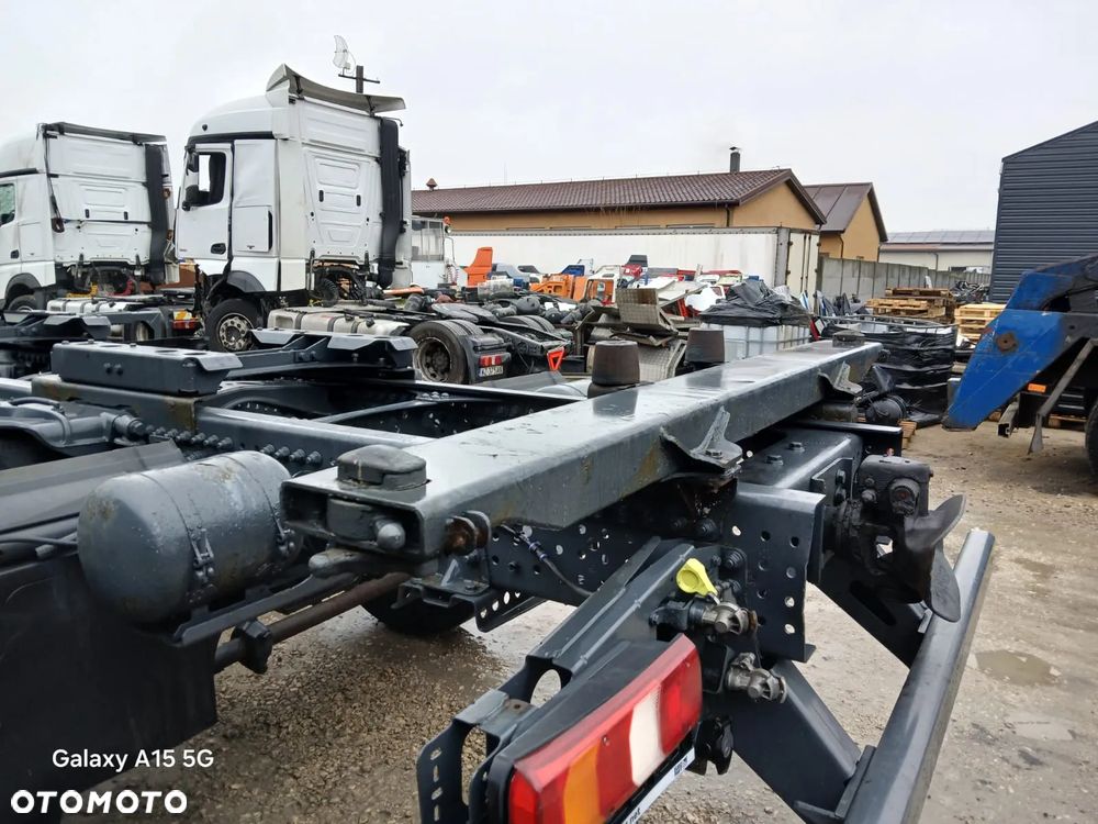 MERCEDES ACTROS MP4 RAMA ZABUDOWA BDF SAXAS MWX 74-S 2013 rok - 2