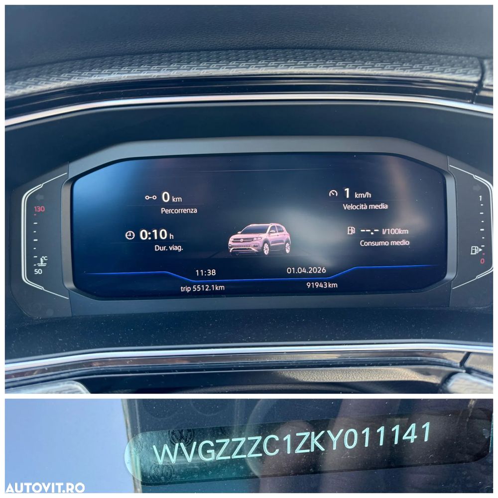 Volkswagen T-Cross 1.0 TSI OPF DSG R-Line - 8