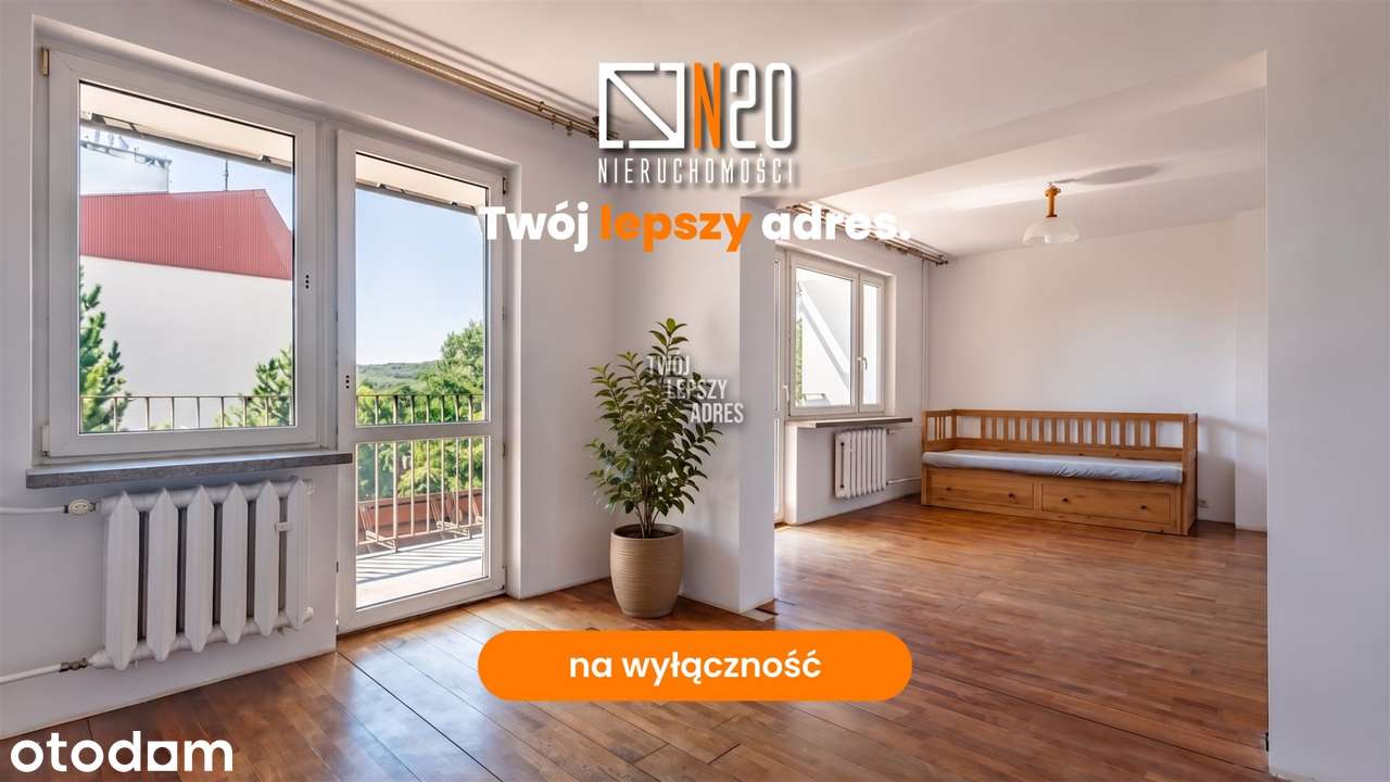 Lea - duży balkon - zieleń - piwnica