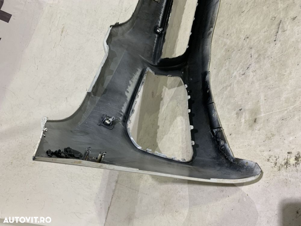 Bara fata BMW Seria 5, G30/G31, M-Sport, 2016, 2017, 2018, 2019, 2020, cod origine OE 51118064928, cu gauri pentru senzori de parcare. - 6