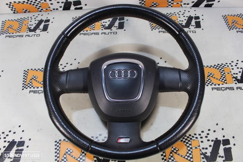 Volante Audi A3 8P / A4 B6 B7 B8 / A5 8T / A6 C6 SLine - DSG / Patilhas - 2