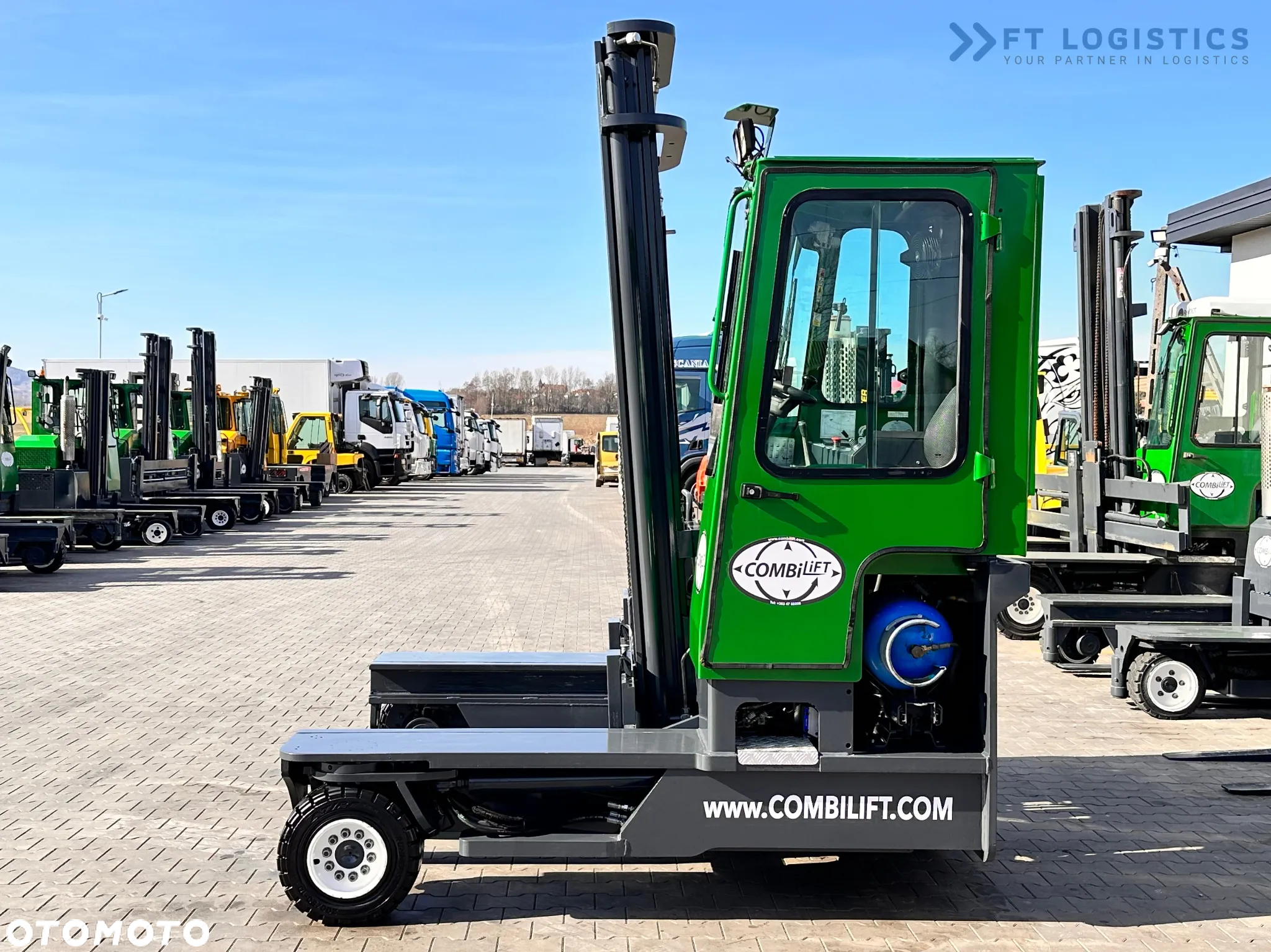 Combilift C4000 / LPG / DUPLEX / 4500MM / WOLNY SKOK / JAK NOWY - 4