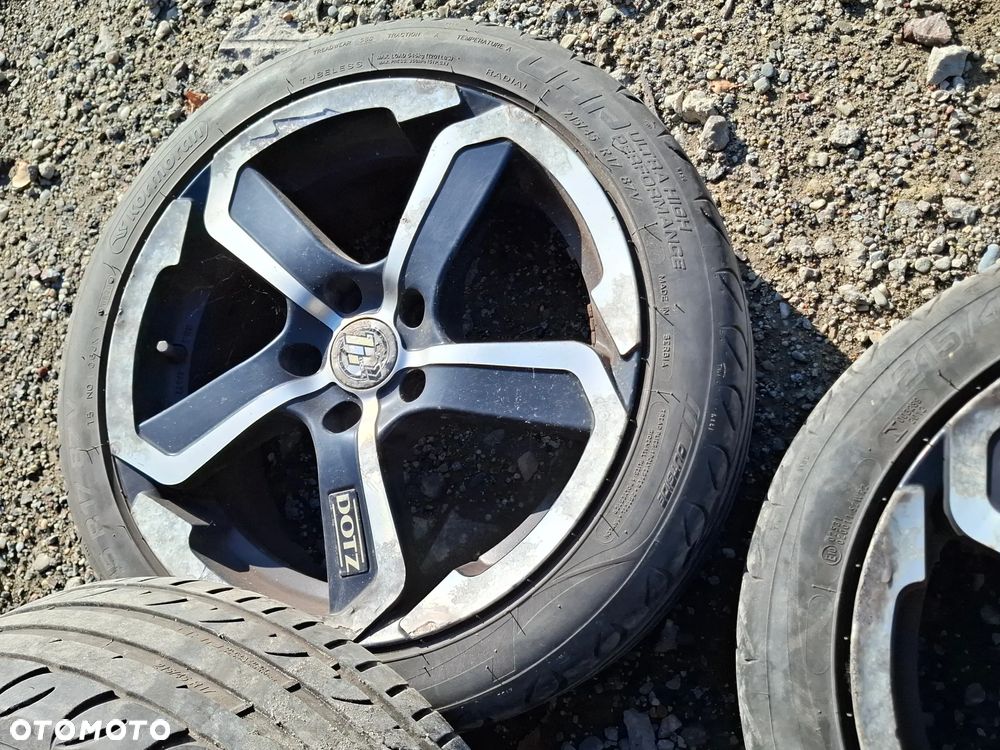 ALUFELGI KOLA R17 5X112 OPONY 215/45 DOTZ VW AUDI SEAT SKODA SLASK WYSYLKA - 5