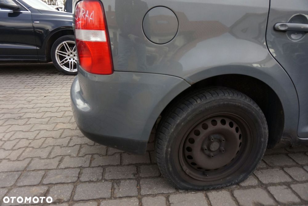 ZDERZAK TYLNY TOURAN I 1T LA7X  SZARY VOLKSWAGEN 2003-2006 - 3