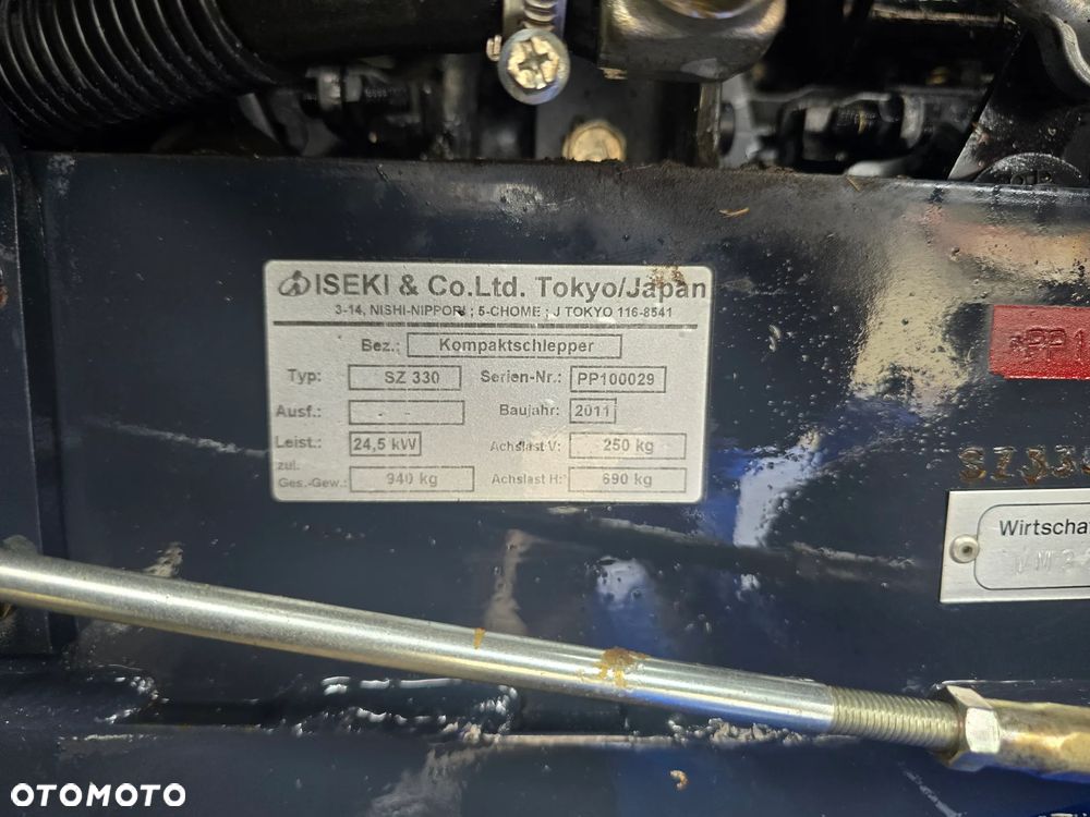 Iseki SZ 330 - 6