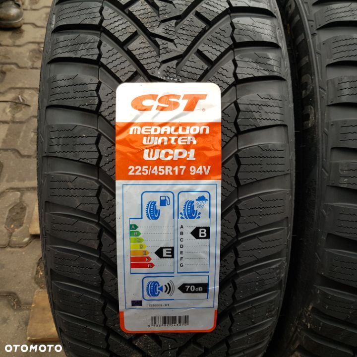 4x 225/45R17 CST Medallion Winter WCP1 Nowy komplet opon zimowych Poznań - 2