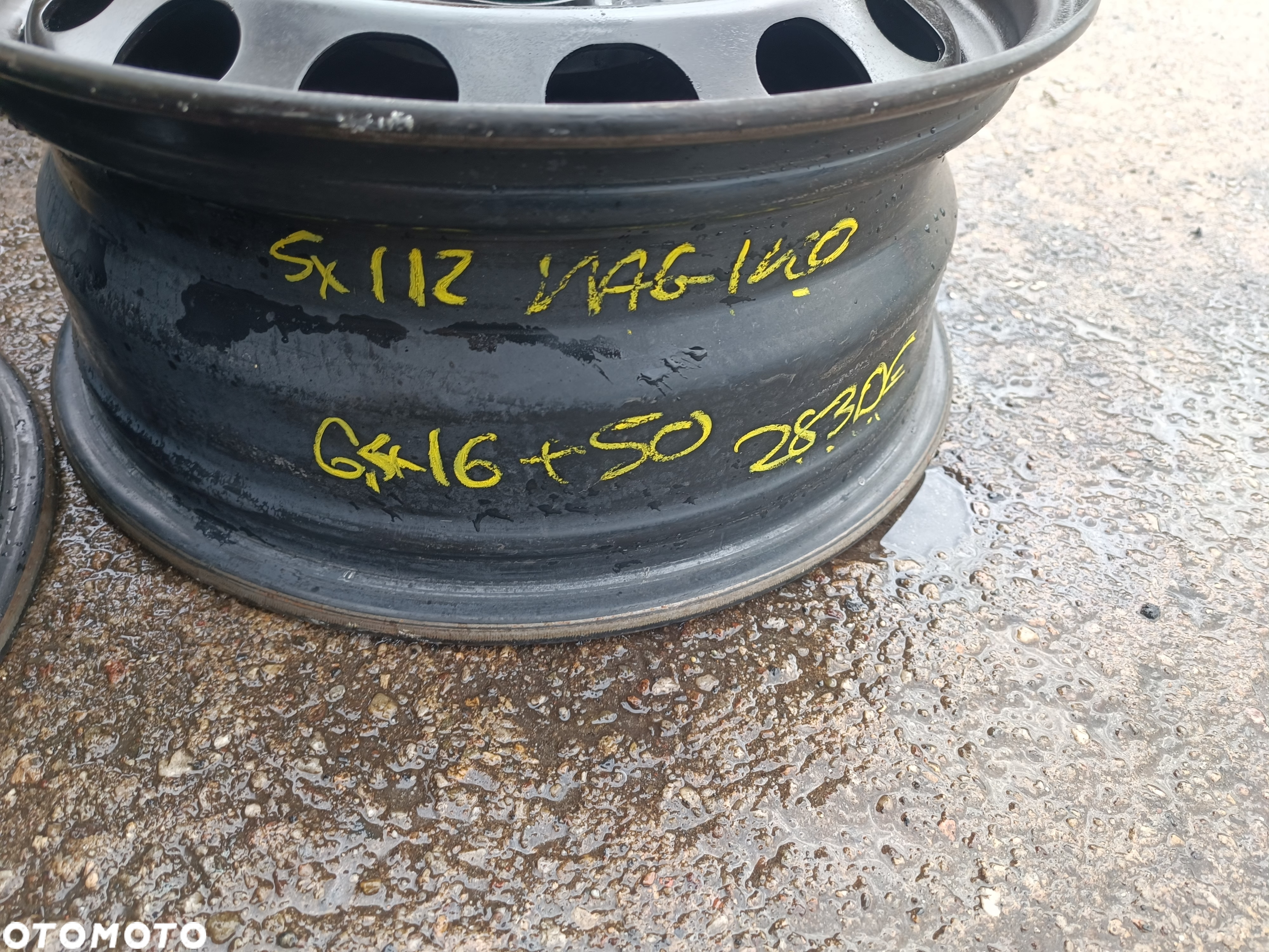 5x112 Felgi Stalowe Stal 16 VW GOLF 6 VI 7 VII TOURAN JETTA CADDY PASSAT SKODA OCTAVIA 2 3 YETI SEAT LEON TOLEDO ALTEA AUDI A3 8P 8V A4 B6 A6 C5 Legnica ALU-RAD - 8