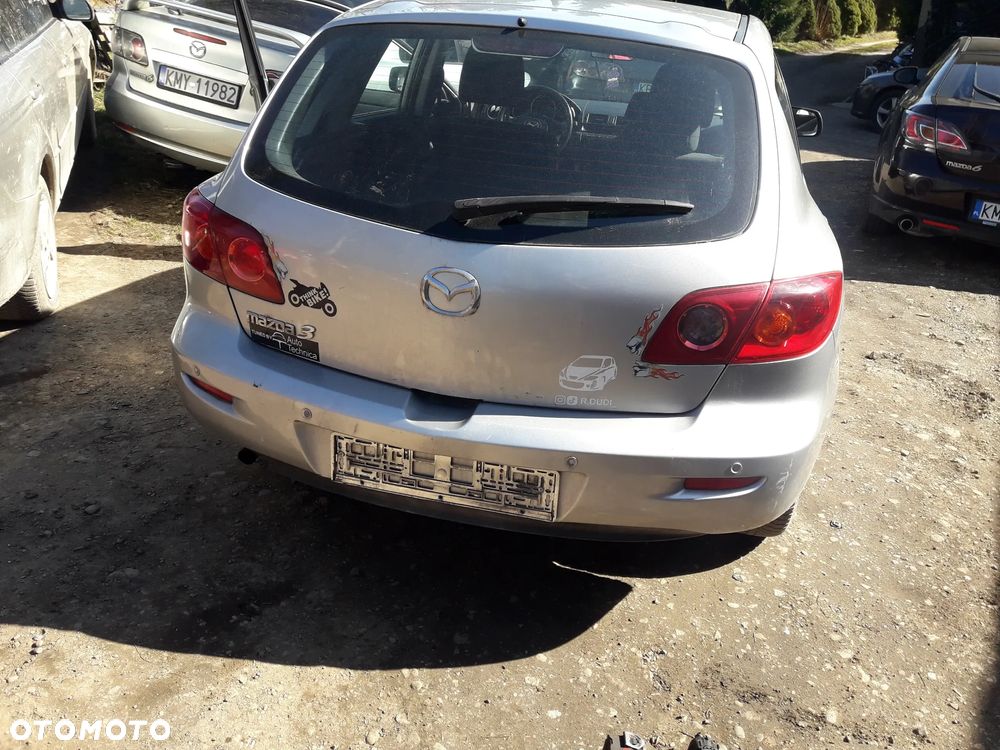 Mazda 3 BK 03-09 Klapa tylna szyba tylna pas belka  w kolor 22V Spojler - 8