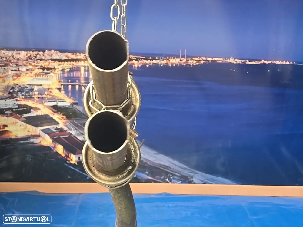 BMW Série 7 E65 E66 745i V8 Silencioso Traseiro panela de Escape Muffler OEM Original 2001- - 6