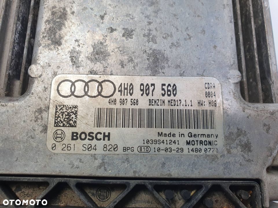 KOMPUTER SILNIKA ECU AUDI A8 D4  4H0907560 - 2