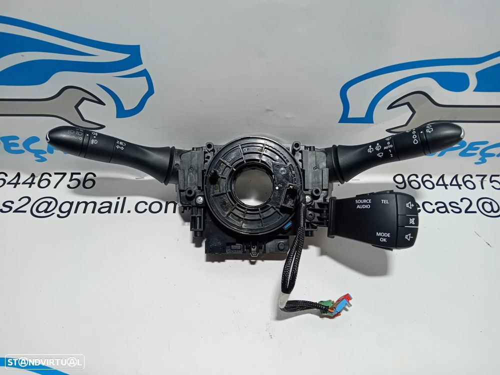 Comutador Piscas Escovas Fita de Airbag Renault Grand Scenic 4 255678341R - 2