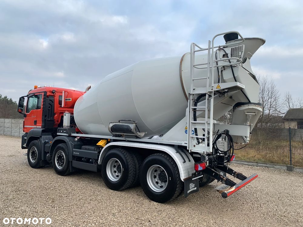 MAN TGS 32.420, BETONOMIESZARKA - LIEBHERR 9 M3, - 7