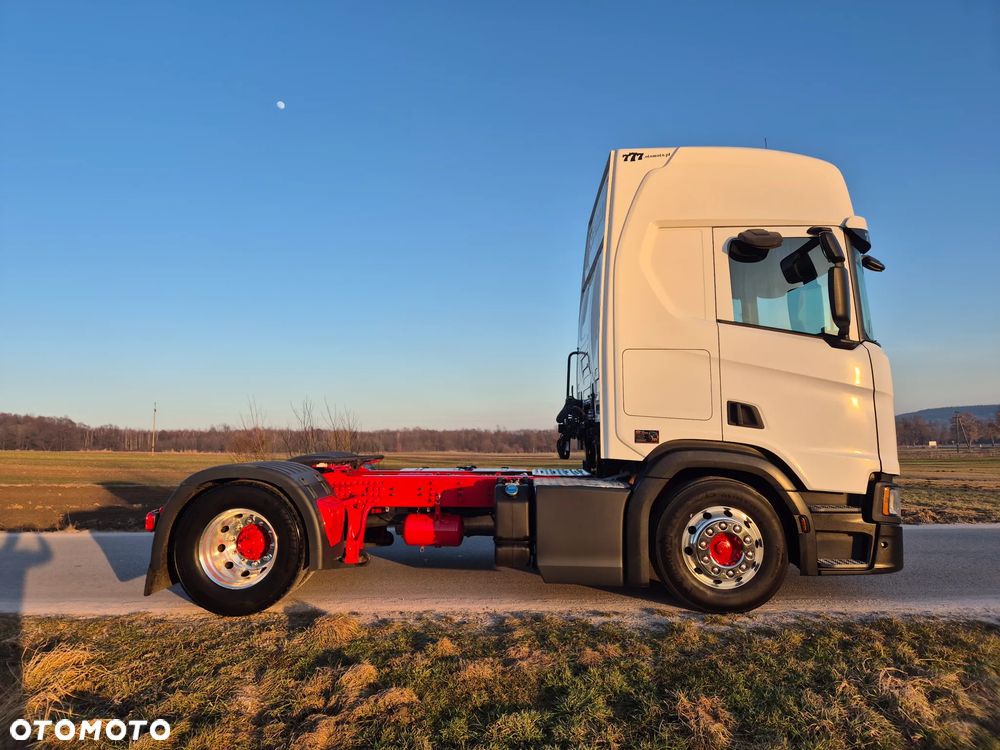Scania R450 NAUKA JAZDY RETARDER  STANDARD 7300kg / DOBRA POD WYWROTKĘ / KLIMA POSTOJOWA z Niemiec HYDRAULIKA - 24