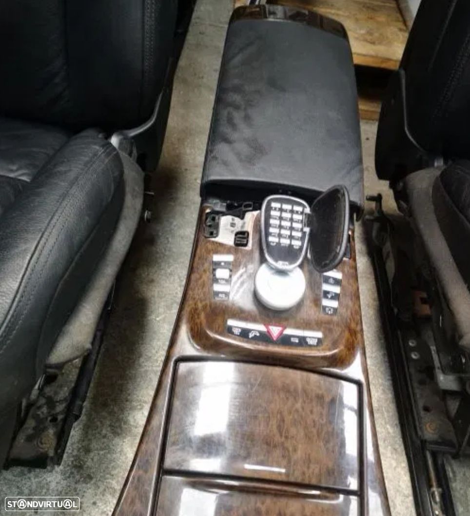 Bancos frente  interior consola central Mercedes class S W221 2006-2013 - 1