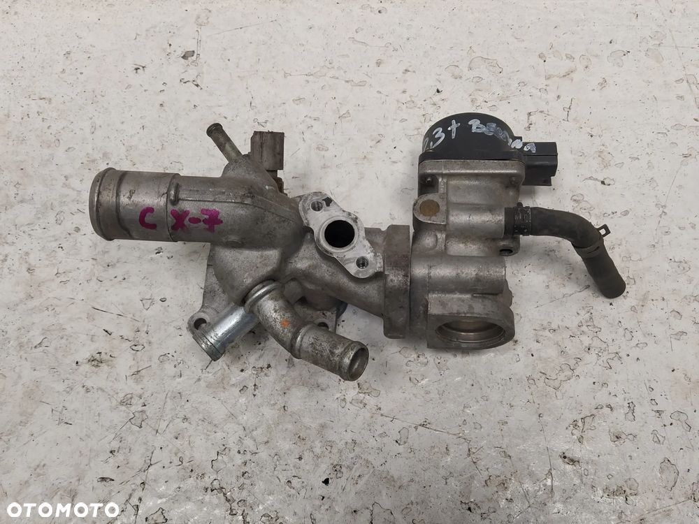 MAZDA CX-7 2.3 T OBUDOWA TERMOSTATU ZAWÓR EGR - 4
