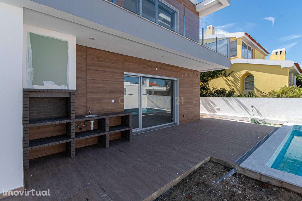 Moradia T4 Azeitão com piscina e garagem - Grande imagem: 5/53