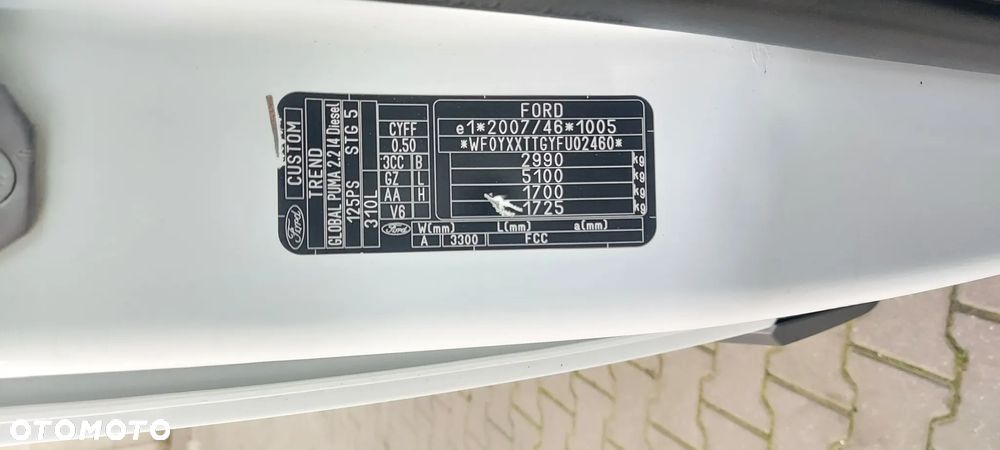 Ford TRANSIT CUSTOM - 31