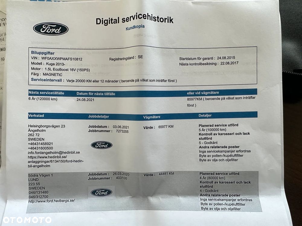 Ford Kuga 1.5 EcoBoost 2x4 Titanium - 36
