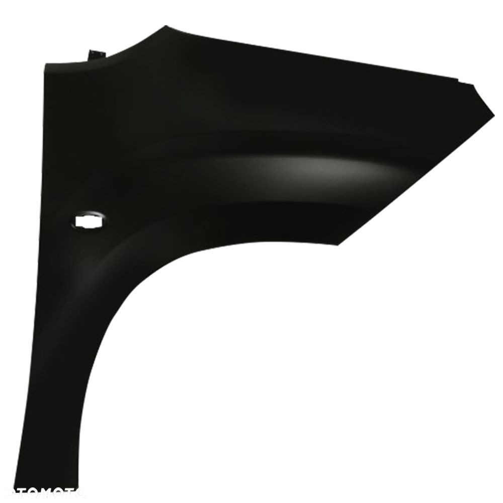 BLU Błotnik Citroën Berlingo III Multispace EXY prawy czarny 2018-2023 przód Noir Onyx - 2