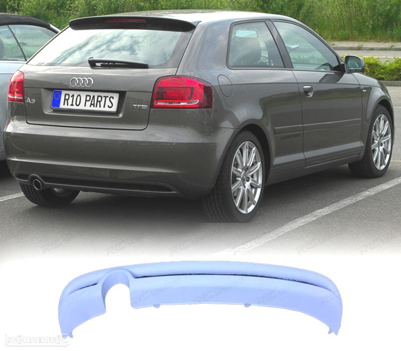 DIFUSOR AUDI A3 8P SPORTBACK 08-12 LOOK S LINE - 1