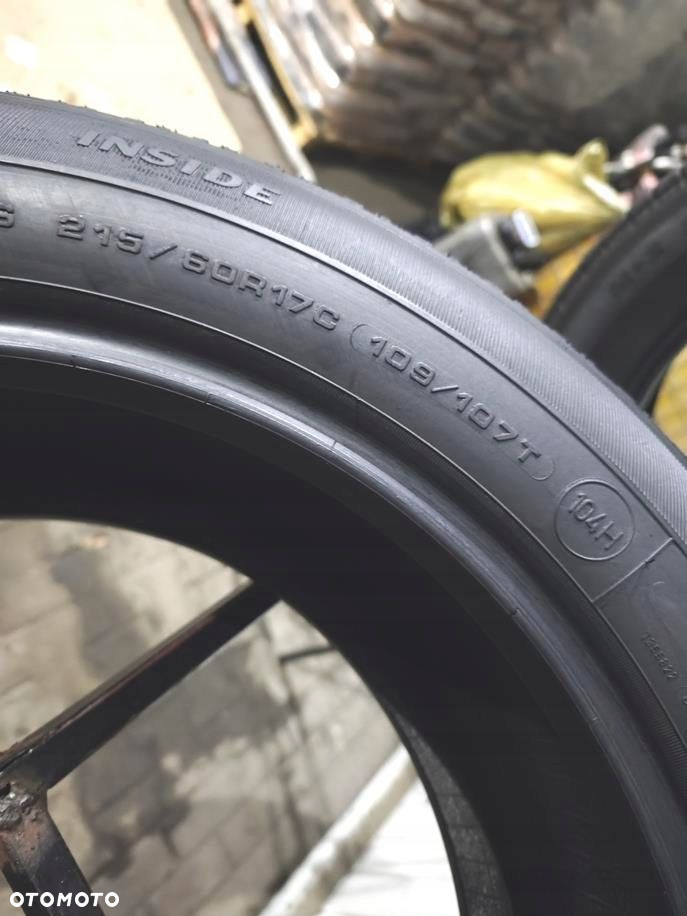 215/60R17C goodyear 2016 opony całoroczne 5,5mm 7288 - 5