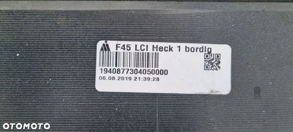 BMW 2 F45 2014- Zderzak tył oryginał MD184 - 14