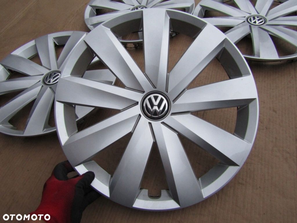4x Kołpaki 16 VW Golf V VI VII VIII Jetta Touran Passat B5 B6 B7 Caddy - 1