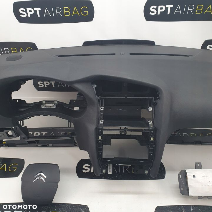 CITROEN C4 B7 DESKA ROZDZIELCZA KONSOLA KOKPIT PODUSZKI AIRBAG AIR BAG PASY KIT SET - 4