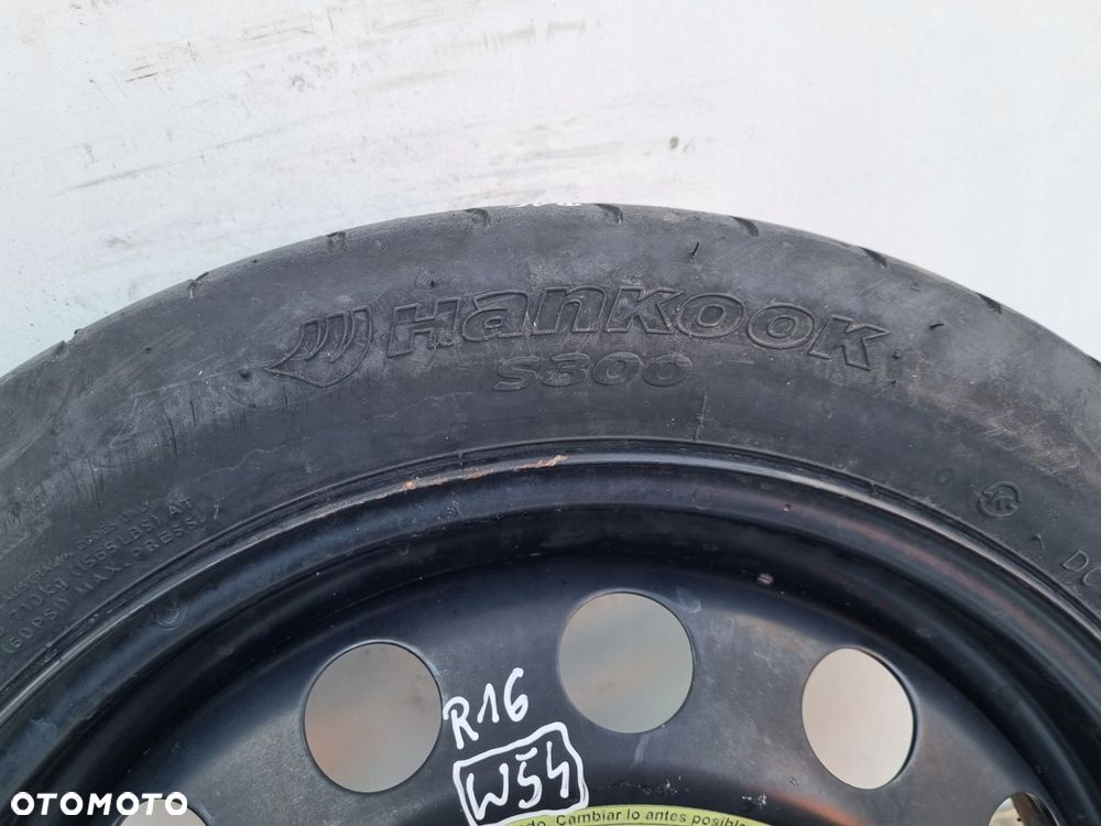 KOŁO DOJAZDOWE Audi Seat Vw Golf VI _ dojazdówka 125/70 R16 1K0601027AL 5x - 4