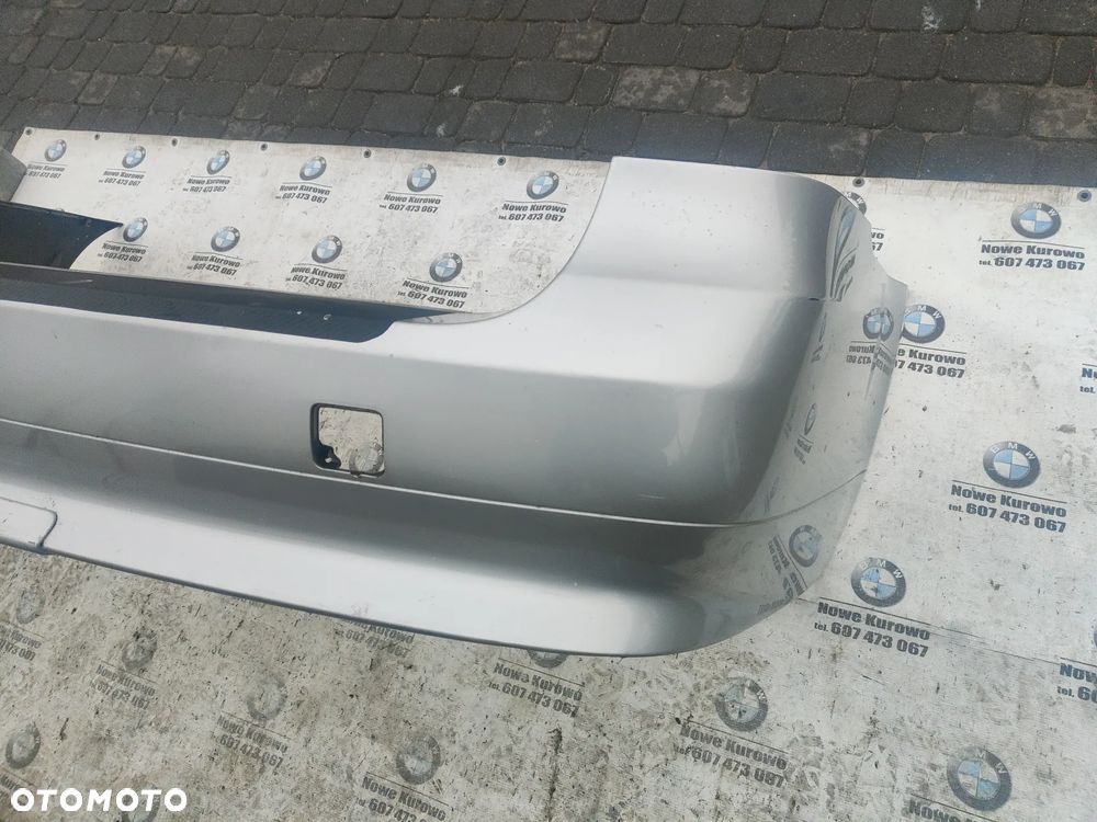 BMW E61 Zderzak tylny tył Titansilber pod hak 354/7 - 7