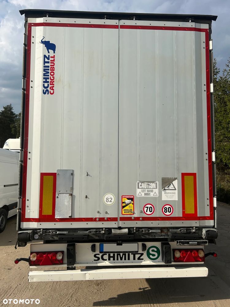 Schmitz Cargobull FIRANKA / 20 SZTUK WYBÓR / KAMERA COFANIA / ŁADNE OPONY / Z PEŁNYM WYPOSAŻENIEM DO ZAŁADUNKU / DOSTĘPNE KOLORY SREBRNY - NIEBIESKI - CZERWONY !! - 7