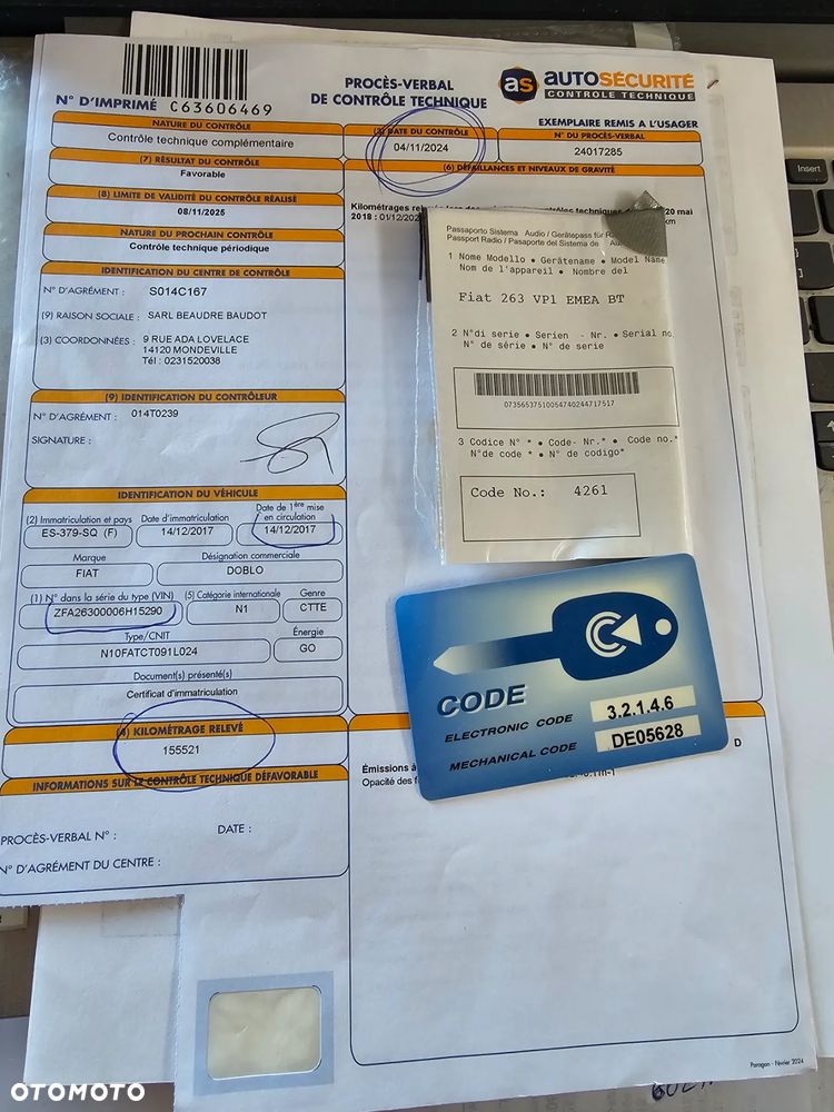 Fiat DOBLO LONG CHLODNIA MROZNIA CARRIER KLIMA EURO6 - 5