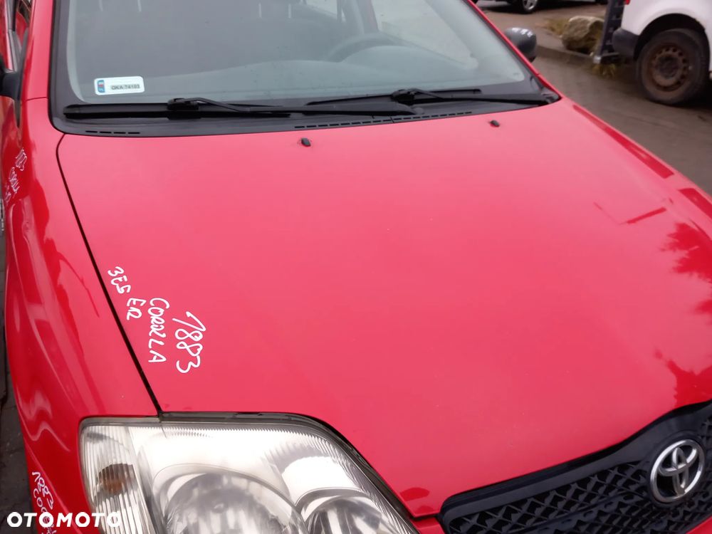 TOYOTA COROLLA E12 MASKA POKRYWA SILNIKA KOLOR: 3E5 - 3