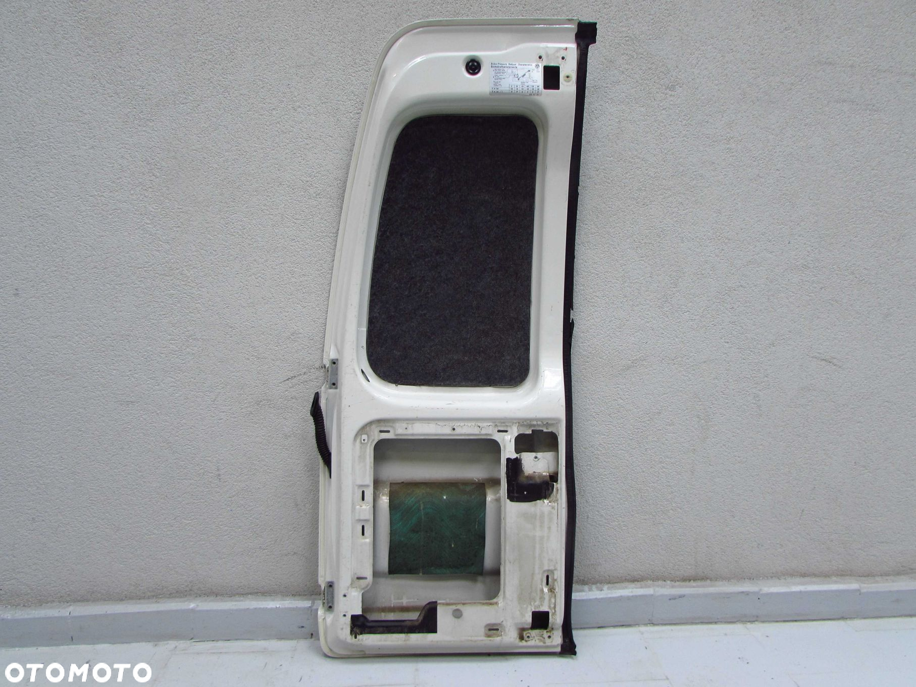 VW CADDY INCA 96-02 DRZWI TYL TYLNE PRAWE BIALE - 5