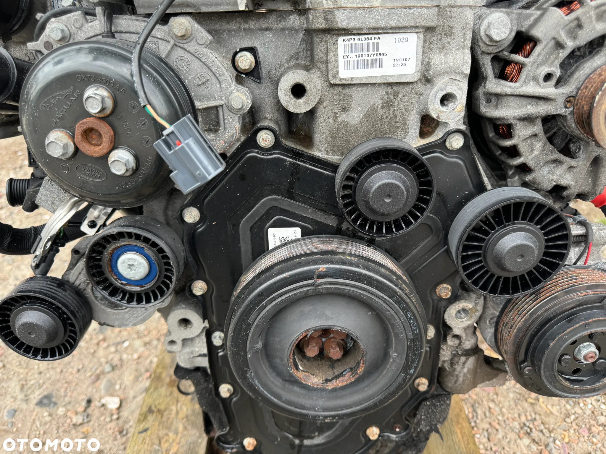 silnik 204pt 2.0t jaguar xe land rover kompletny - 7