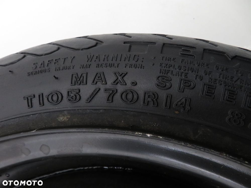 Koło dojazdowe 14'' Nissan Micra 4x100 - 6
