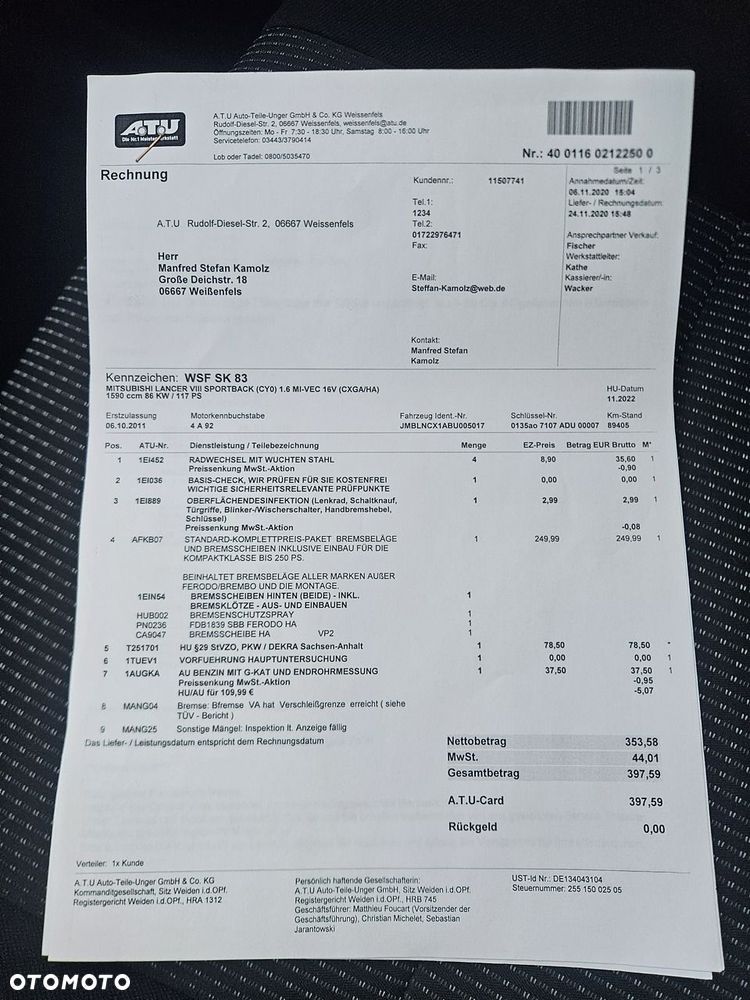 Mitsubishi Lancer 1.6 ClearTec Diamant Edition - 41
