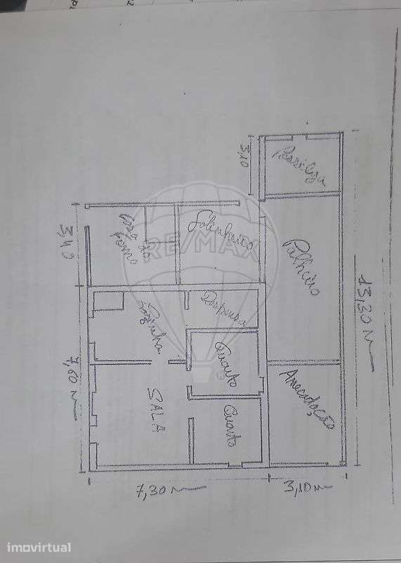 Moradia T2 para venda - Grande imagem: 4/7
