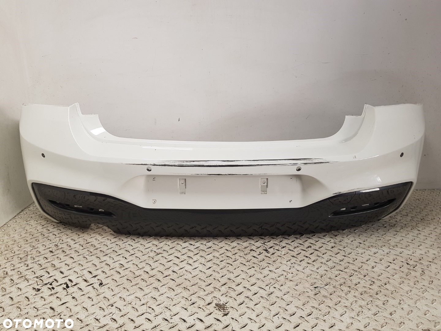ŁADNY ZDERZAK TYLNY TYŁ BMW 1 F20 F21 LCI LIFT 4xPDC 15-19 M-PAKIET 8060292 - 2
